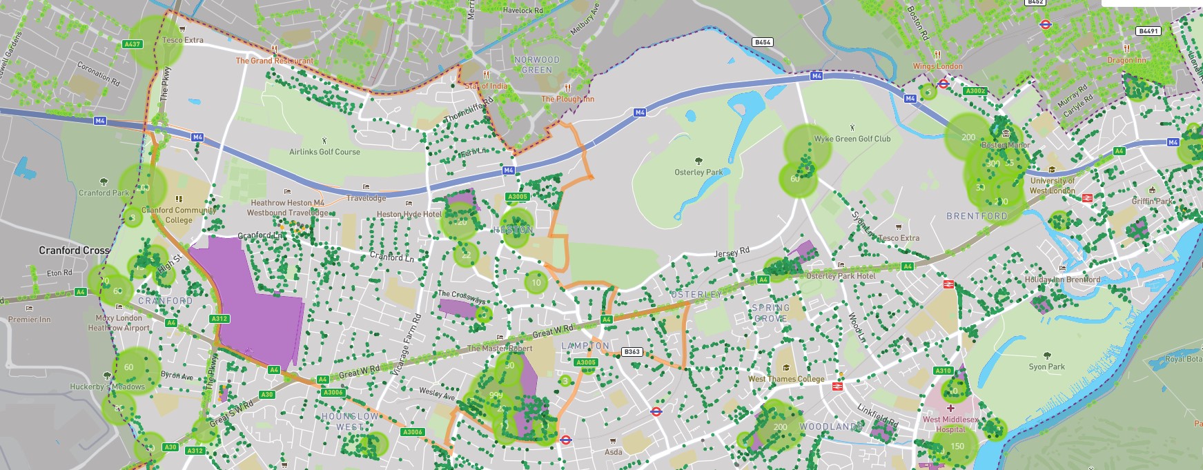 Image of the map